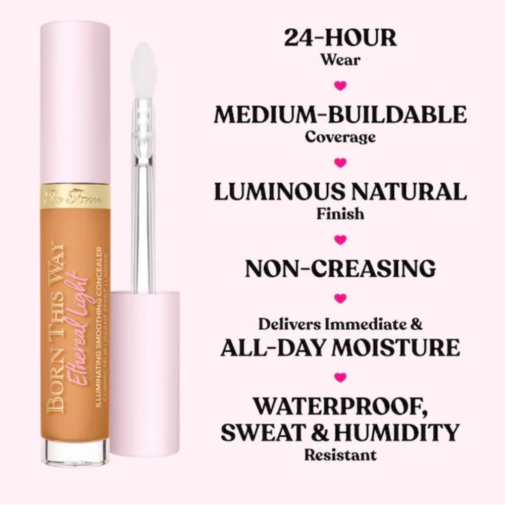 TOO FACED Born This Way Ethereal Light Illuminating Smoothing Concealer - Picture 6 of 9